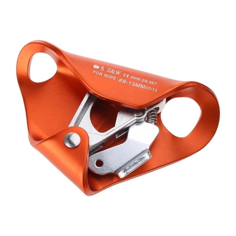 Outdoor Camping Rock Climbing Chest Ascender Safety Rope Ascending Anti Fall Off Survival Vertical Rope Climbing Equipment